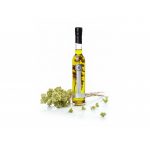 Oregano flavored olive oil